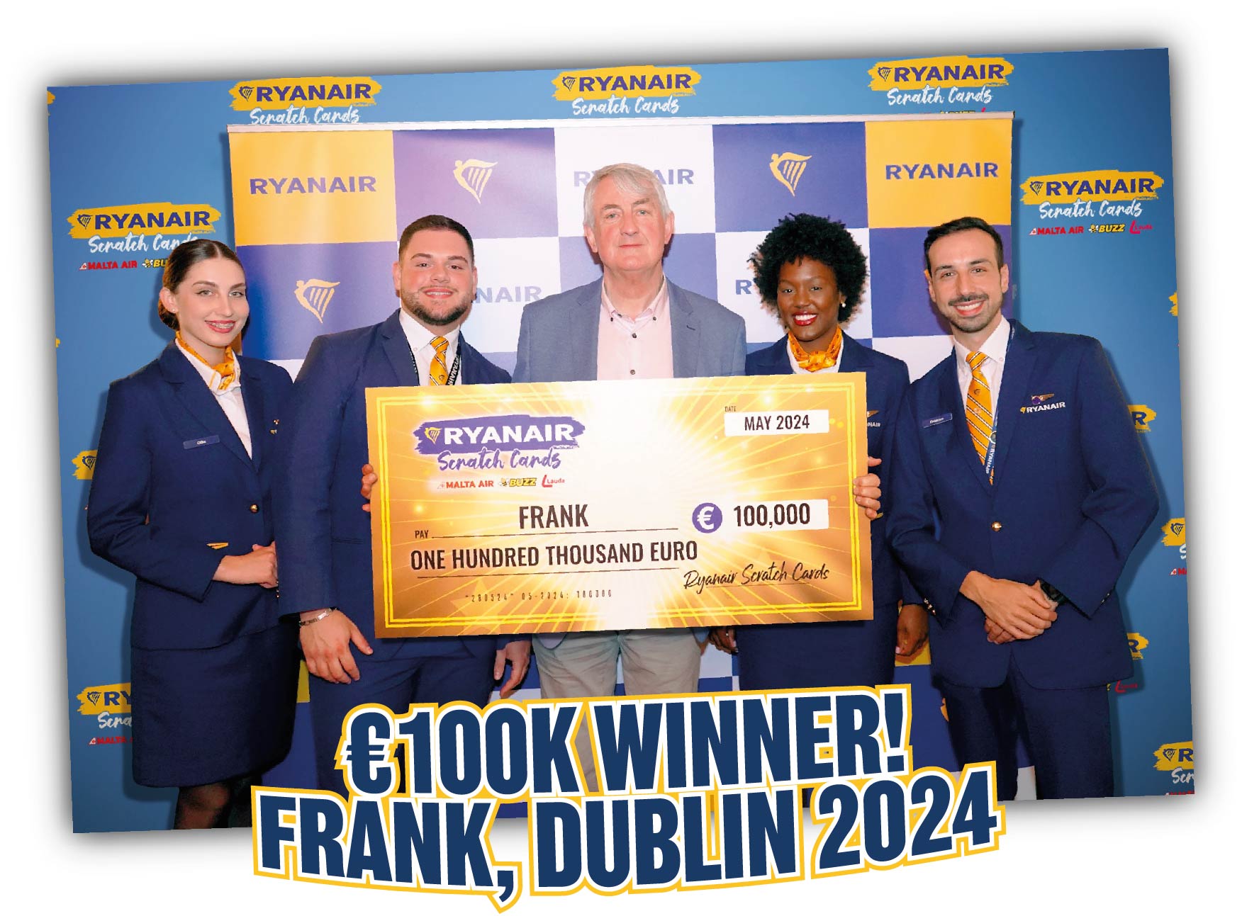 Frank €100K winner!