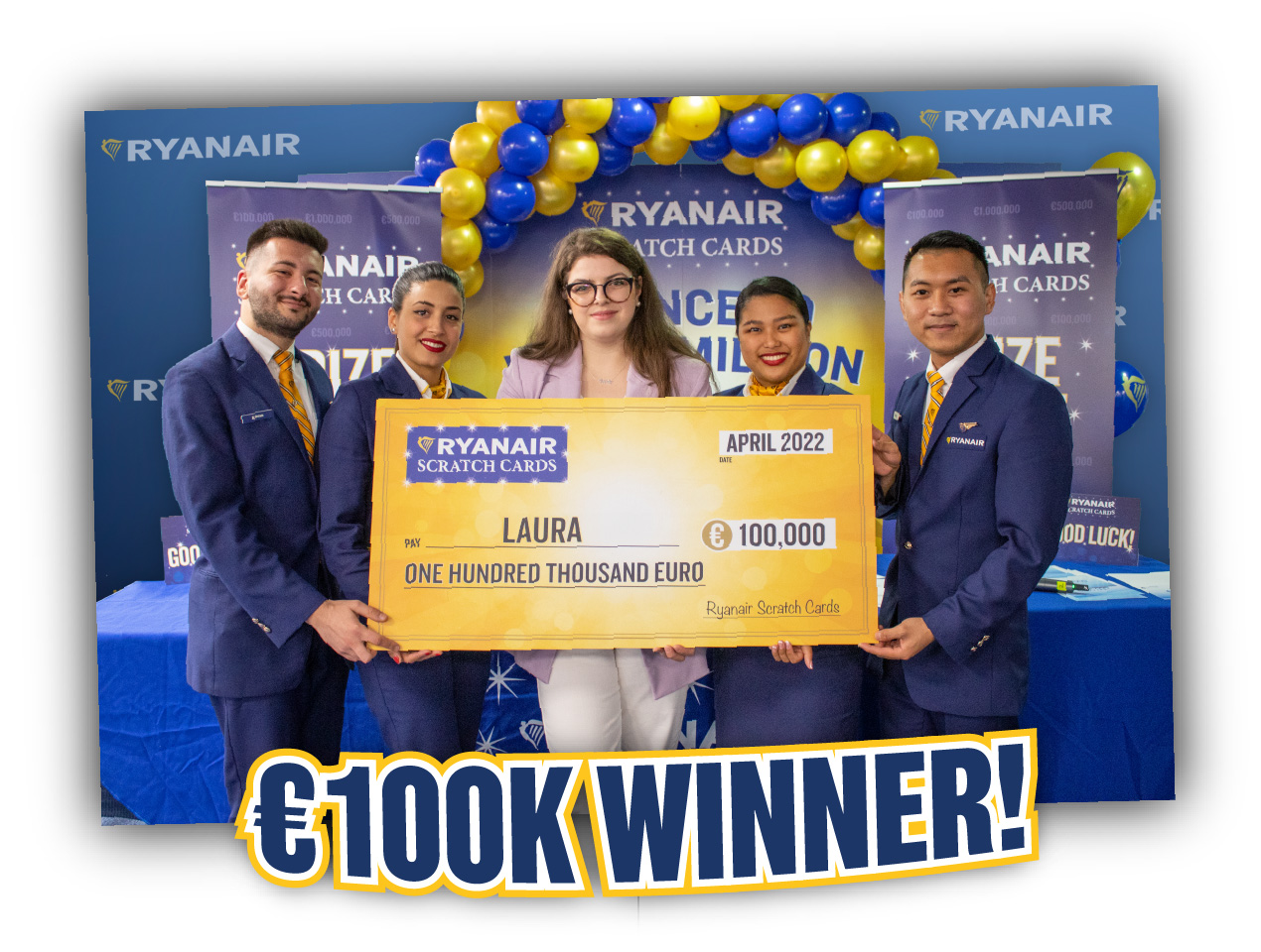 Laura Mereacre €100K winner!